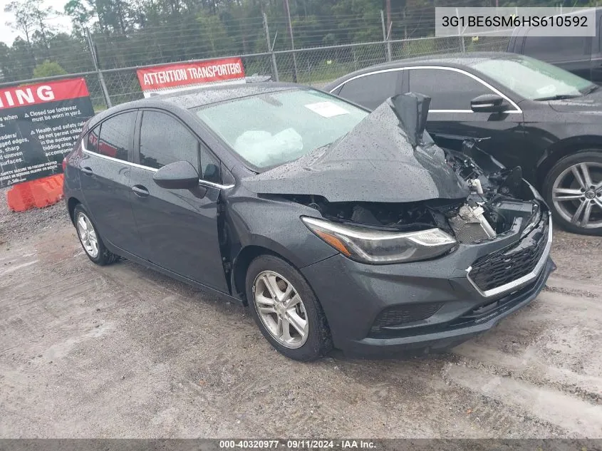 3G1BE6SM6HS610592 2017 Chevrolet Cruze Lt Auto