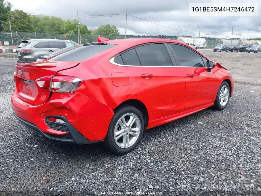 2017 Chevrolet Cruze Lt Auto VIN: 1G1BE5SM4H7246472 Lot: 40326446