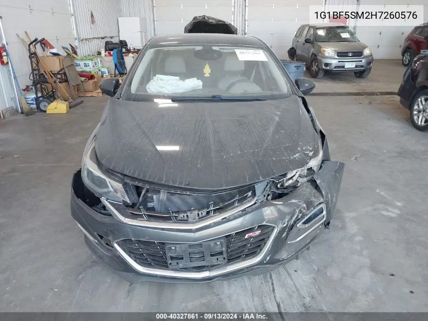 1G1BF5SM2H7260576 2017 Chevrolet Cruze Premier