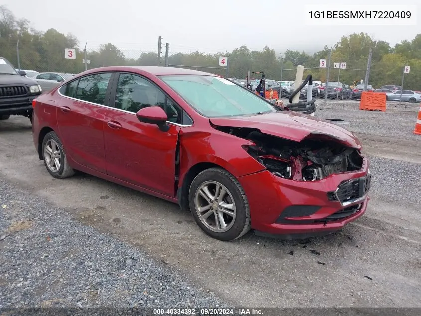 1G1BE5SMXH7220409 2017 Chevrolet Cruze Lt Auto