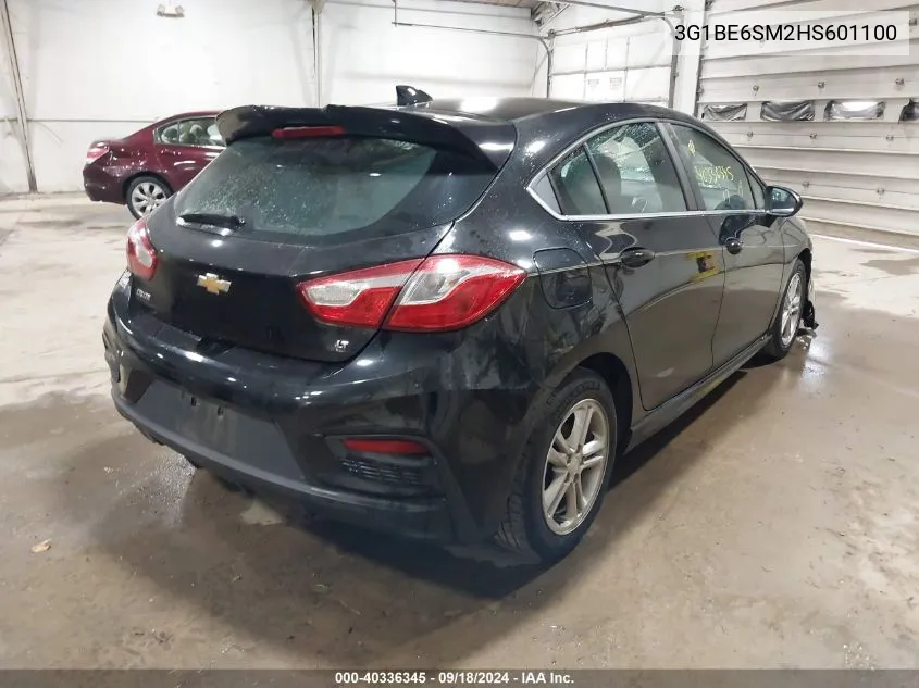 2017 Chevrolet Cruze Lt VIN: 3G1BE6SM2HS601100 Lot: 40336345