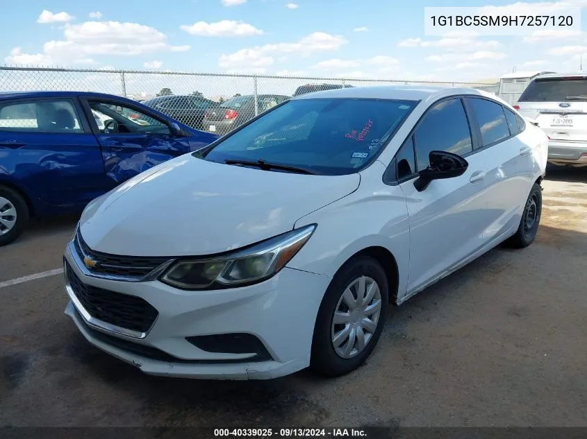 1G1BC5SM9H7257120 2017 Chevrolet Cruze Ls