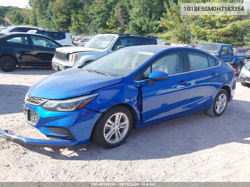 2017 Chevrolet Cruze Lt VIN: 1G1BE5SM0H7183354 Lot: 40339241