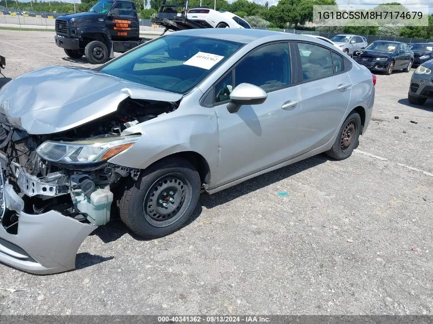 1G1BC5SM8H7174679 2017 Chevrolet Cruze Ls Auto