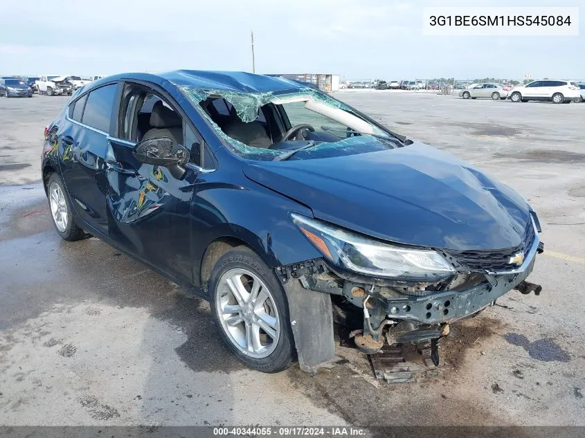 2017 Chevrolet Cruze Lt Auto VIN: 3G1BE6SM1HS545084 Lot: 40344055