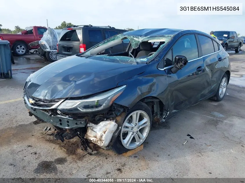 2017 Chevrolet Cruze Lt Auto VIN: 3G1BE6SM1HS545084 Lot: 40344055