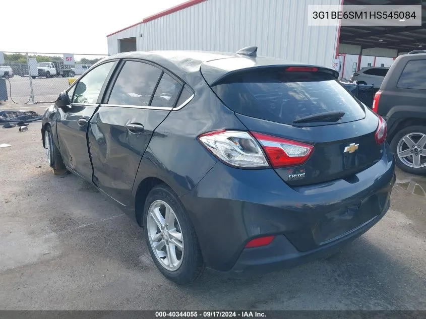 2017 Chevrolet Cruze Lt Auto VIN: 3G1BE6SM1HS545084 Lot: 40344055