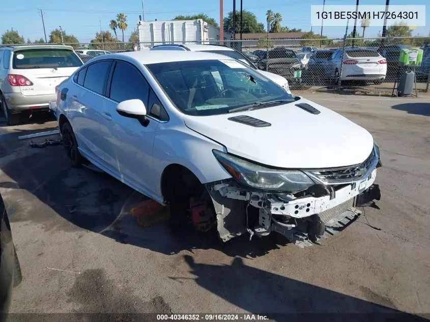 2017 Chevrolet Cruze Lt Auto VIN: 1G1BE5SM1H7264301 Lot: 40346352