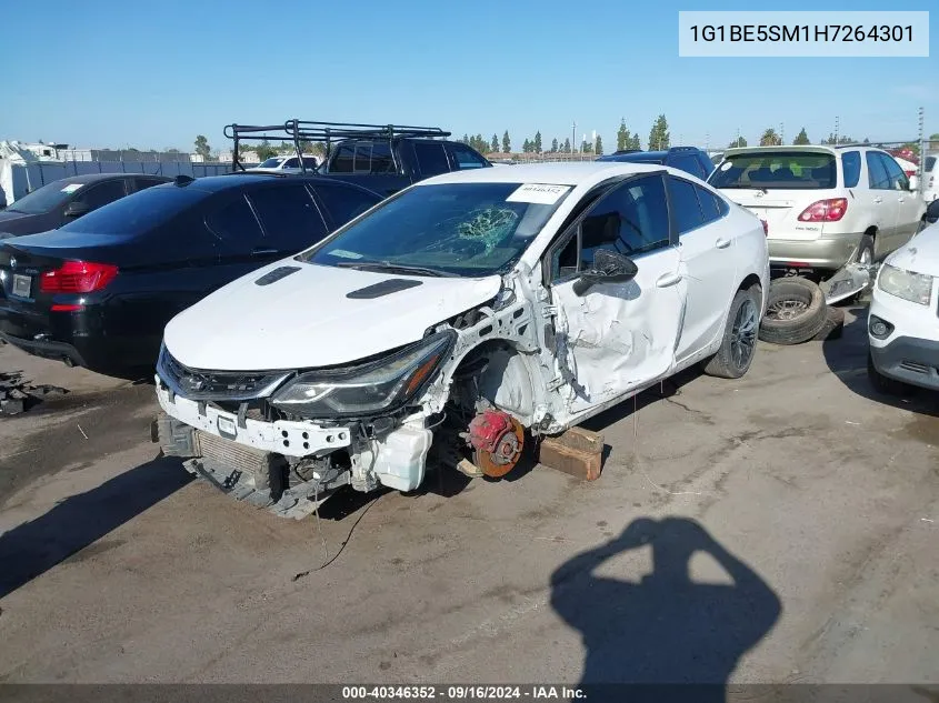 2017 Chevrolet Cruze Lt Auto VIN: 1G1BE5SM1H7264301 Lot: 40346352