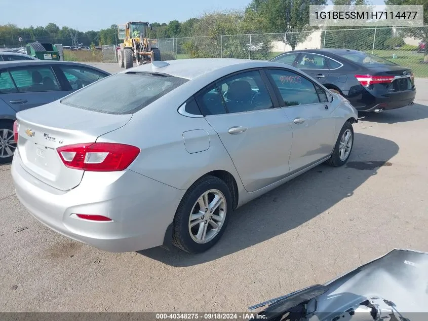 2017 Chevrolet Cruze Lt VIN: 1G1BE5SM1H7114477 Lot: 40348275