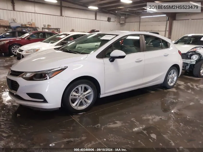 3G1BE6SM2HS523479 2017 Chevrolet Cruze Lt Auto