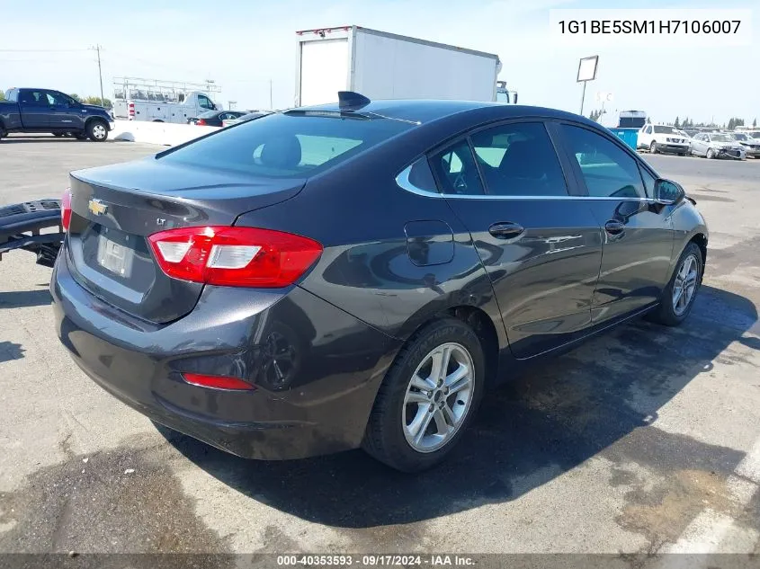 1G1BE5SM1H7106007 2017 Chevrolet Cruze Lt Auto