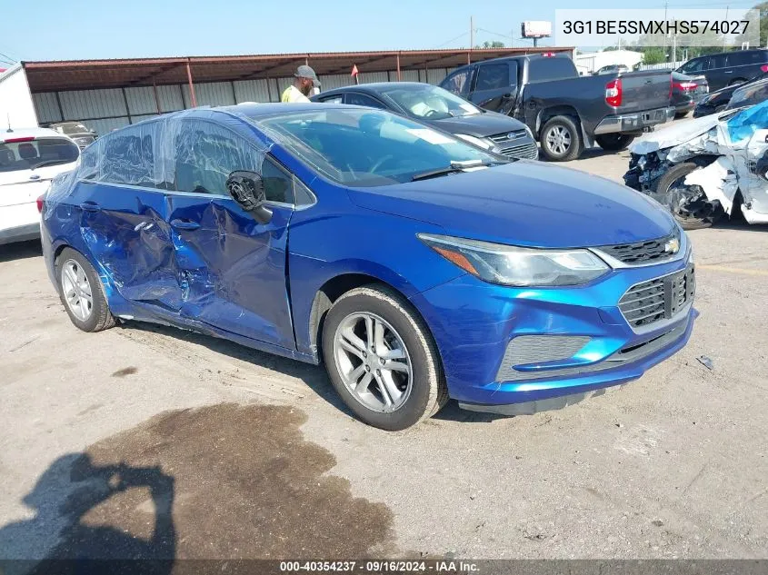 3G1BE5SMXHS574027 2017 Chevrolet Cruze Lt