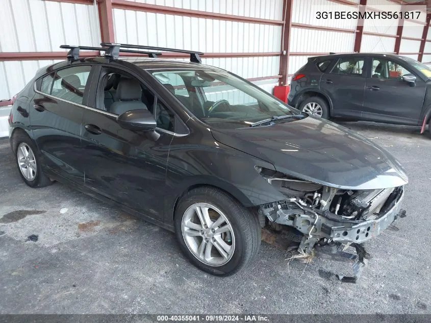 3G1BE6SMXHS561817 2017 Chevrolet Cruze Lt Auto