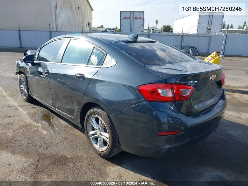 1G1BE5SM0H7280246 2017 Chevrolet Cruze Lt Auto