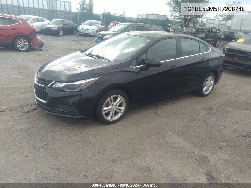 1G1BE5SM5H7208748 2017 Chevrolet Cruze Lt Auto