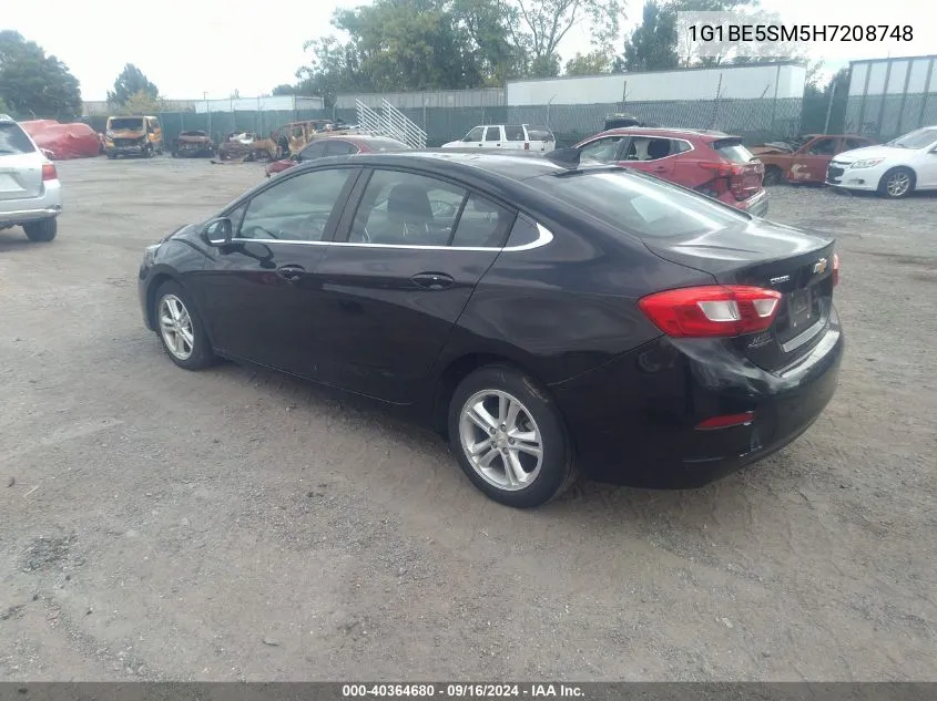 1G1BE5SM5H7208748 2017 Chevrolet Cruze Lt Auto