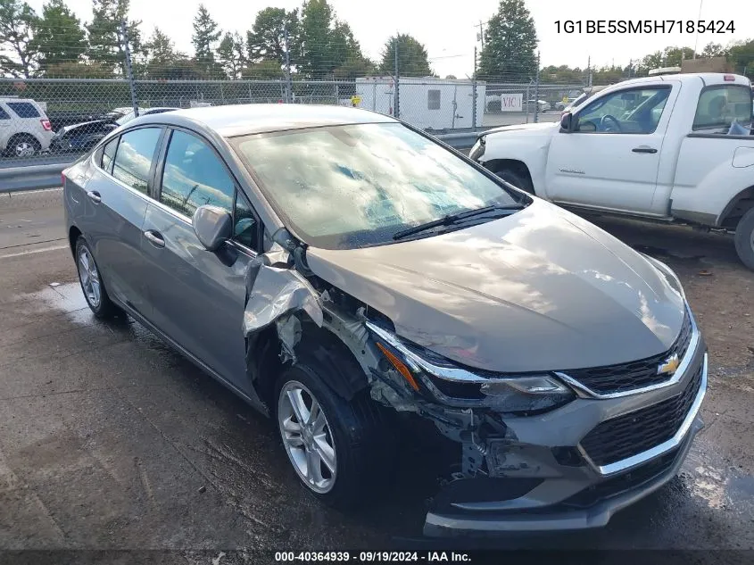 2017 Chevrolet Cruze Lt Auto VIN: 1G1BE5SM5H7185424 Lot: 40364939