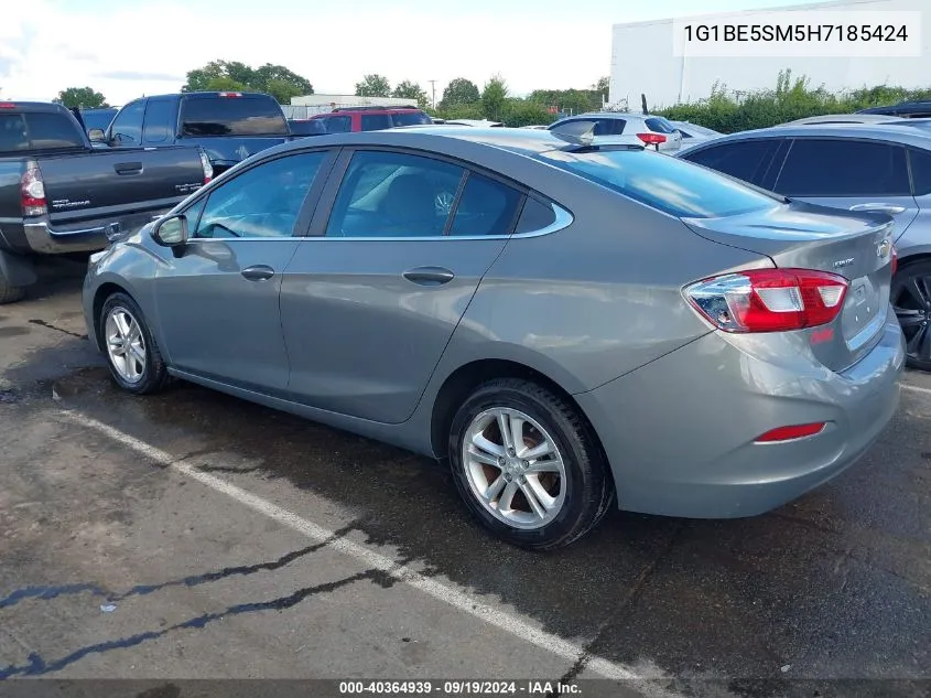 1G1BE5SM5H7185424 2017 Chevrolet Cruze Lt Auto