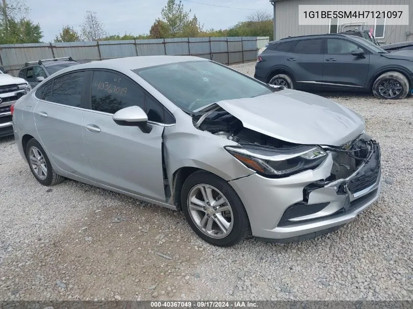 2017 Chevrolet Cruze Lt Auto VIN: 1G1BE5SM4H7121097 Lot: 40367049