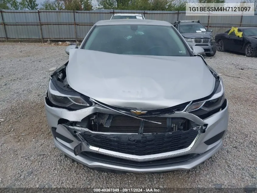 1G1BE5SM4H7121097 2017 Chevrolet Cruze Lt Auto