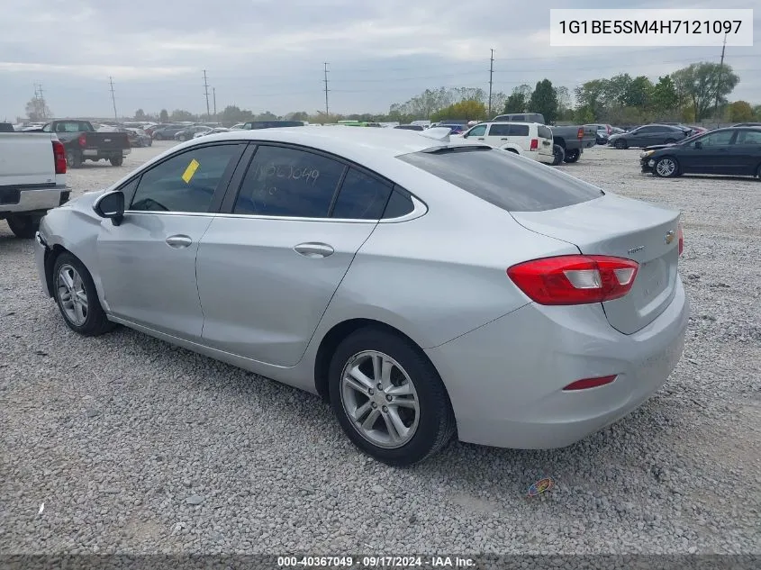 2017 Chevrolet Cruze Lt Auto VIN: 1G1BE5SM4H7121097 Lot: 40367049