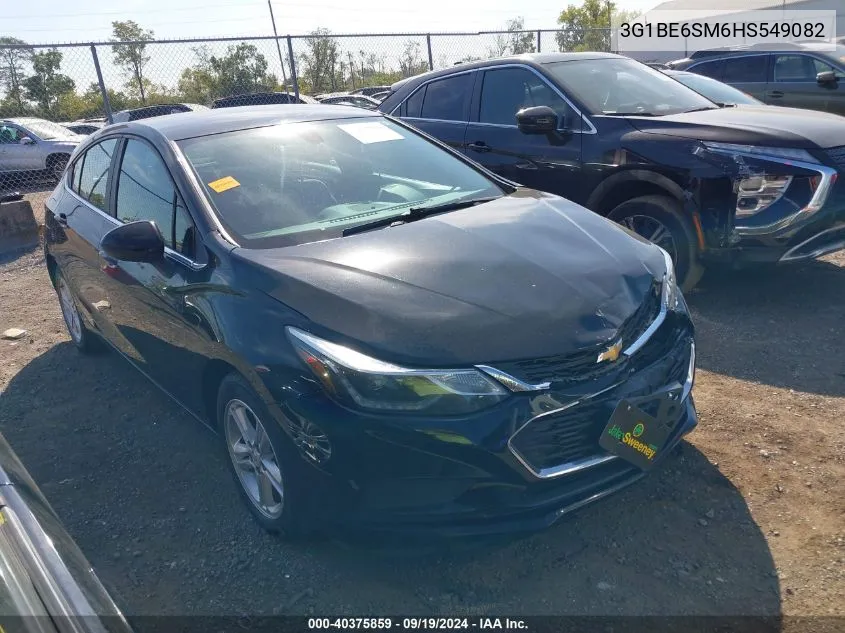 3G1BE6SM6HS549082 2017 Chevrolet Cruze Lt Auto