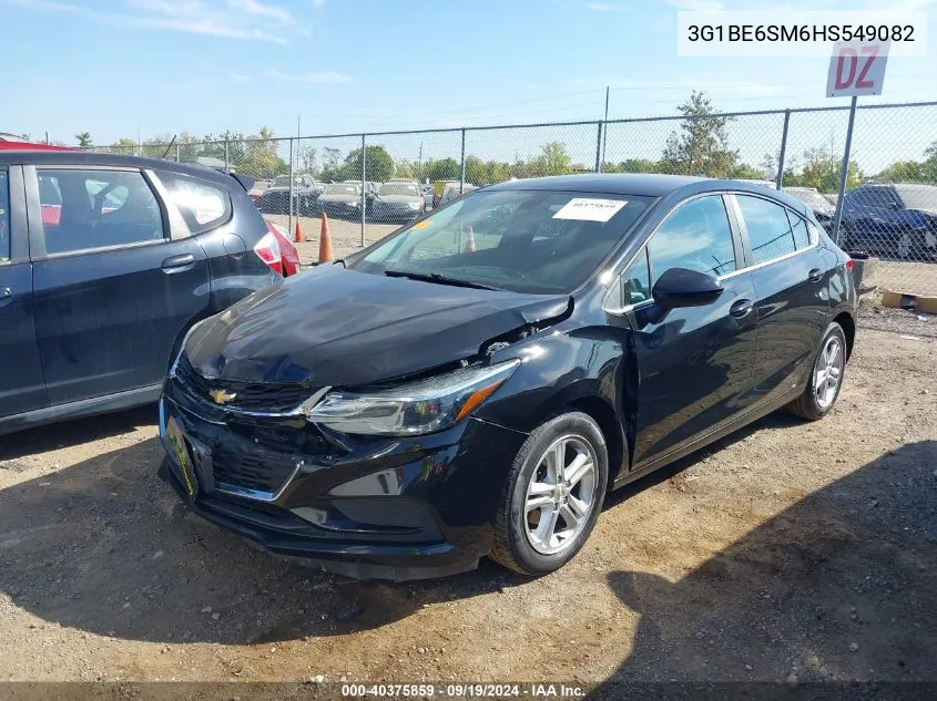 2017 Chevrolet Cruze Lt Auto VIN: 3G1BE6SM6HS549082 Lot: 40375859