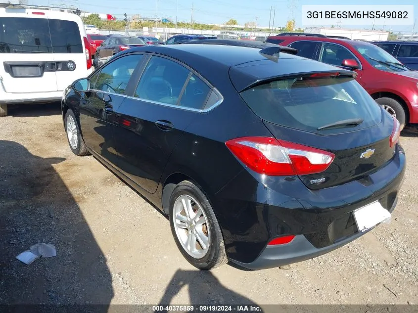 3G1BE6SM6HS549082 2017 Chevrolet Cruze Lt Auto