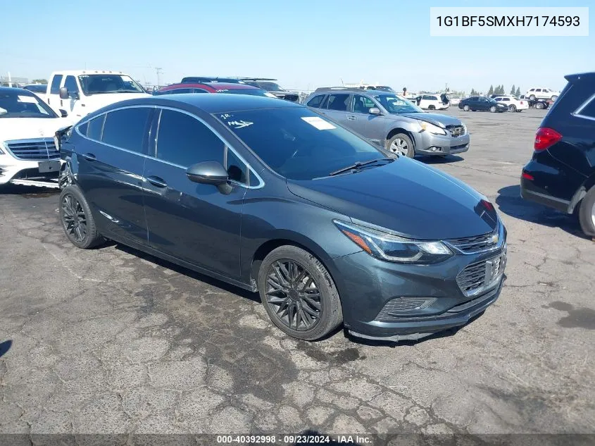 1G1BF5SMXH7174593 2017 Chevrolet Cruze Premier Auto