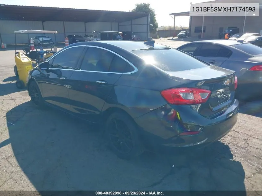 1G1BF5SMXH7174593 2017 Chevrolet Cruze Premier Auto