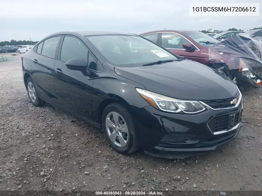 1G1BC5SM6H7206612 2017 Chevrolet Cruze Ls