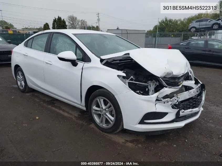 2017 Chevrolet Cruze Lt VIN: 3G1BE5SM4HS522313 Lot: 40395877