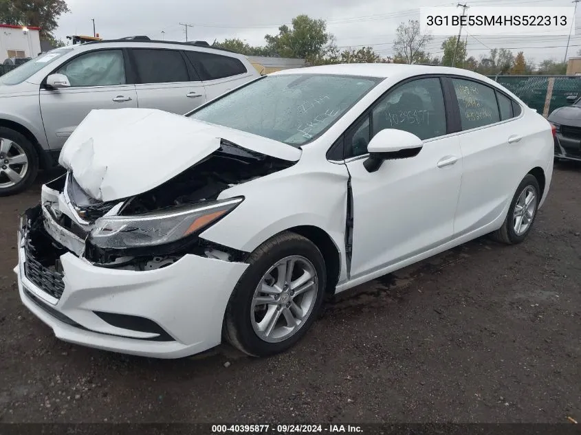 2017 Chevrolet Cruze Lt VIN: 3G1BE5SM4HS522313 Lot: 40395877