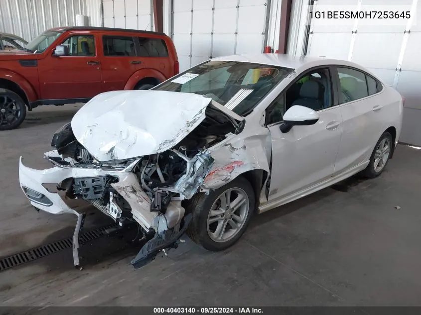 1G1BE5SM0H7253645 2017 Chevrolet Cruze Lt Auto