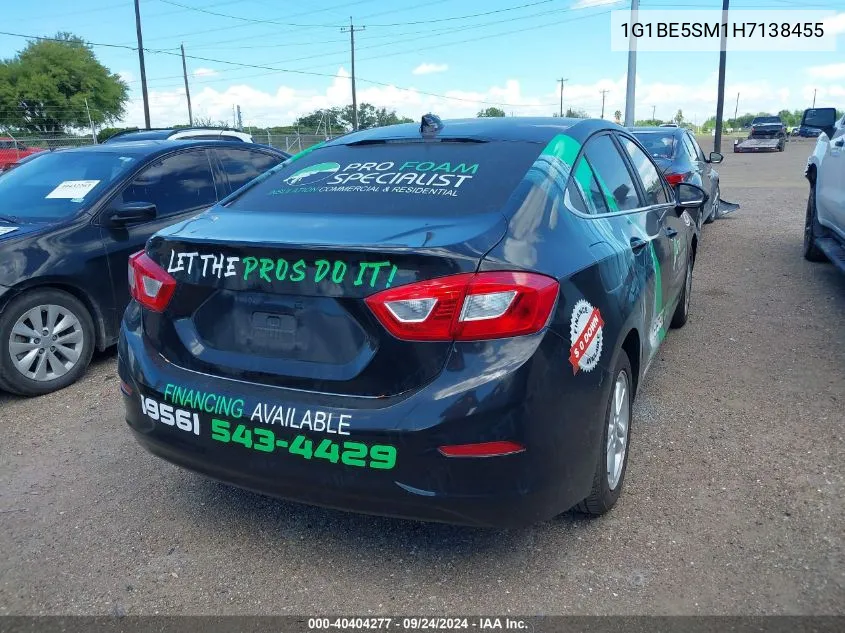 1G1BE5SM1H7138455 2017 Chevrolet Cruze Lt