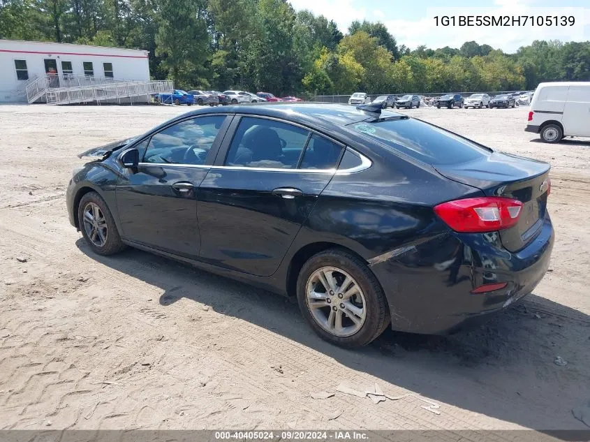 1G1BE5SM2H7105139 2017 Chevrolet Cruze Lt Auto