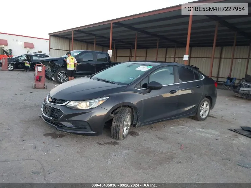 2017 Chevrolet Cruze Lt VIN: 1G1BE5SM4H7227954 Lot: 40405036