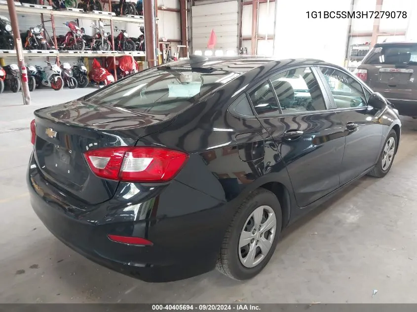 1G1BC5SM3H7279078 2017 Chevrolet Cruze Ls Auto