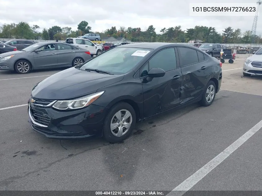 2017 Chevrolet Cruze Ls VIN: 1G1BC5SM9H7276623 Lot: 40412210