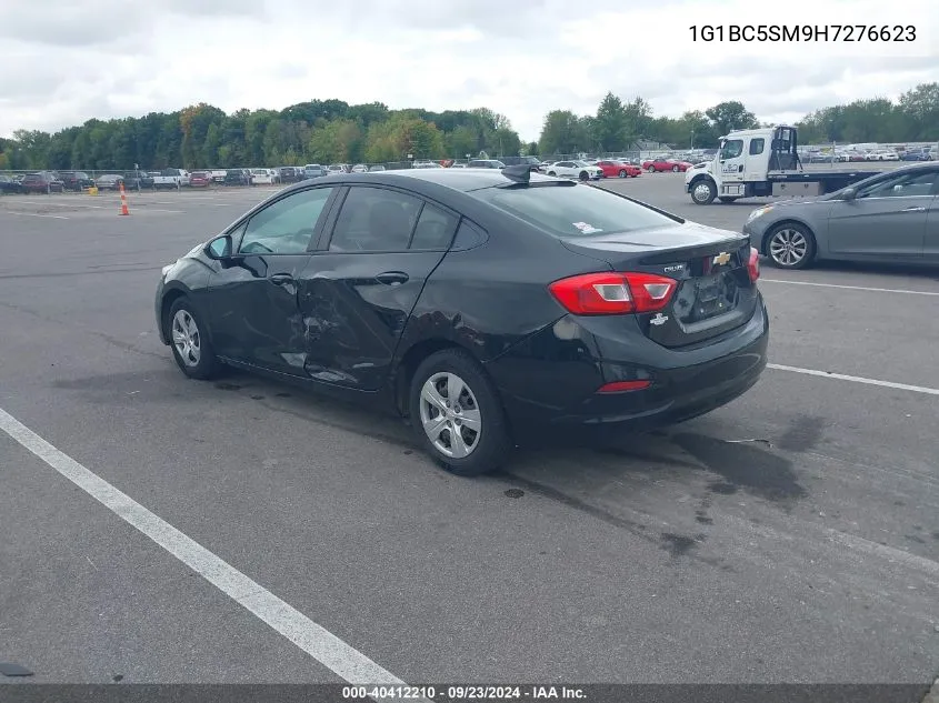 2017 Chevrolet Cruze Ls VIN: 1G1BC5SM9H7276623 Lot: 40412210