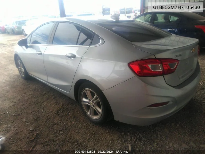 2017 Chevrolet Cruze Lt Auto VIN: 1G1BE5SM7H7105430 Lot: 40413508