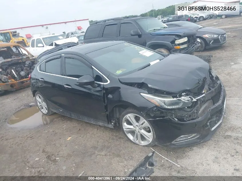 2017 Chevrolet Cruze Premier VIN: 3G1BF6SM0HS528466 Lot: 40413961