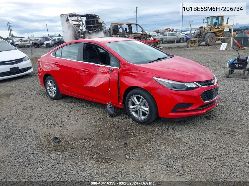 1G1BE5SM6H7206734 2017 Chevrolet Cruze Lt Auto