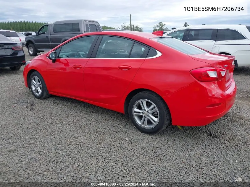 2017 Chevrolet Cruze Lt Auto VIN: 1G1BE5SM6H7206734 Lot: 40416399