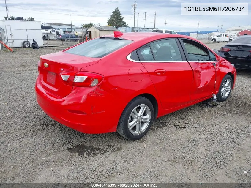 1G1BE5SM6H7206734 2017 Chevrolet Cruze Lt Auto