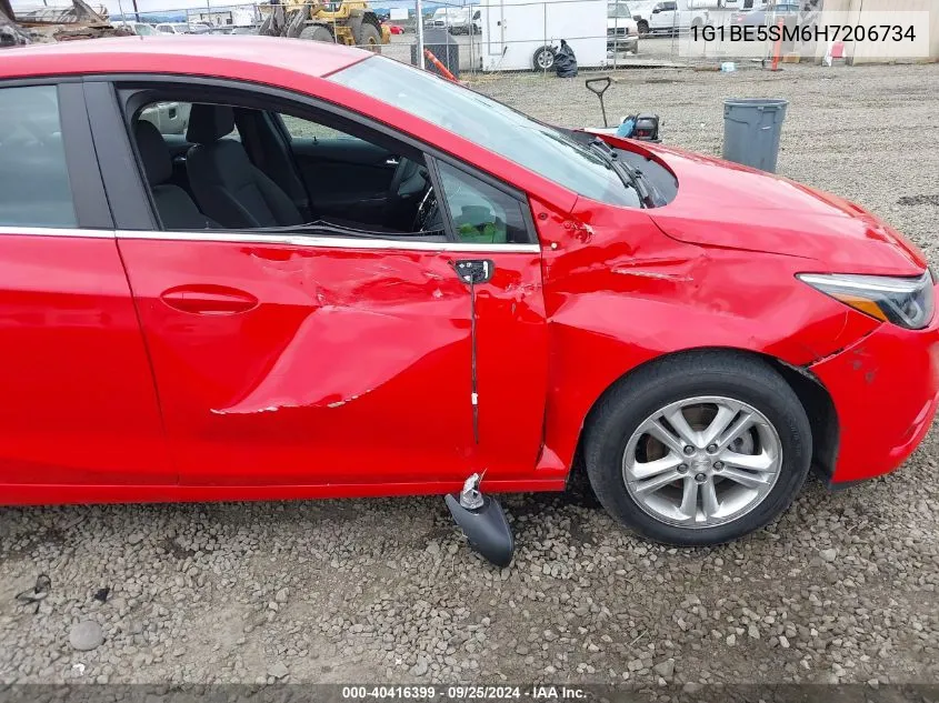 2017 Chevrolet Cruze Lt Auto VIN: 1G1BE5SM6H7206734 Lot: 40416399