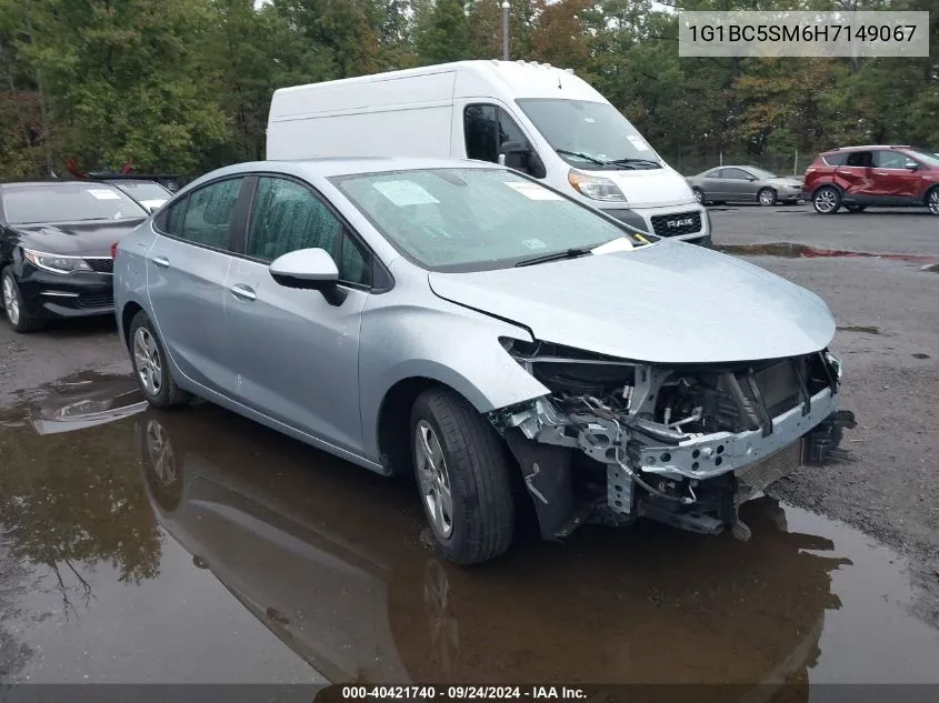 1G1BC5SM6H7149067 2017 Chevrolet Cruze Ls Auto