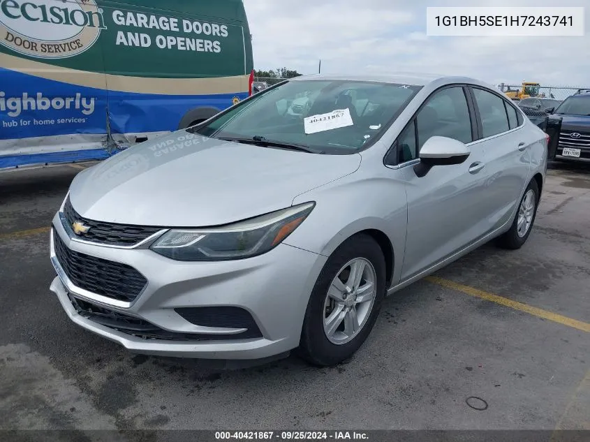 1G1BH5SE1H7243741 2017 Chevrolet Cruze Lt Auto