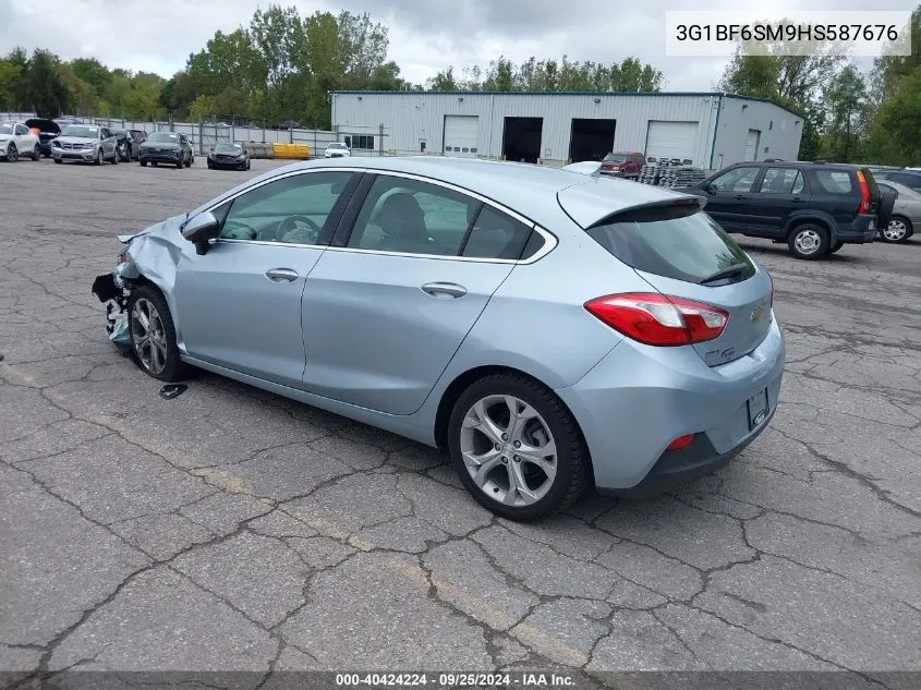 2017 Chevrolet Cruze Premier Auto VIN: 3G1BF6SM9HS587676 Lot: 40424224